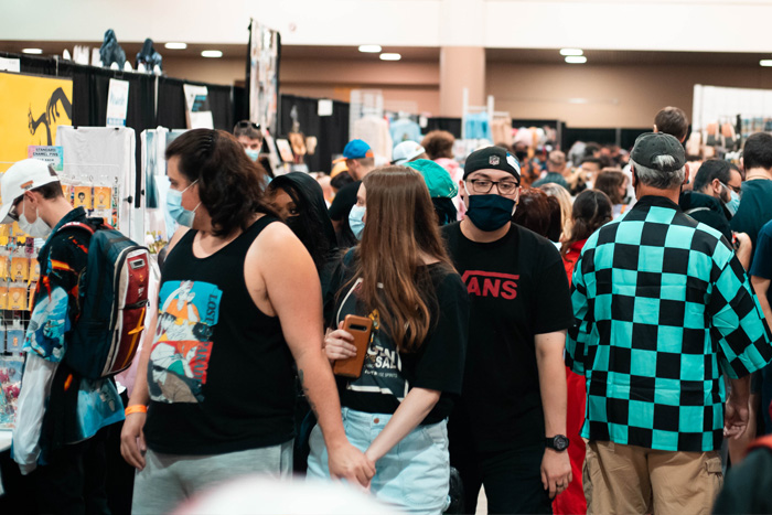Be a part of WasabiCon by selling merchandise or promoting your business in our Exhibitor's Hall.